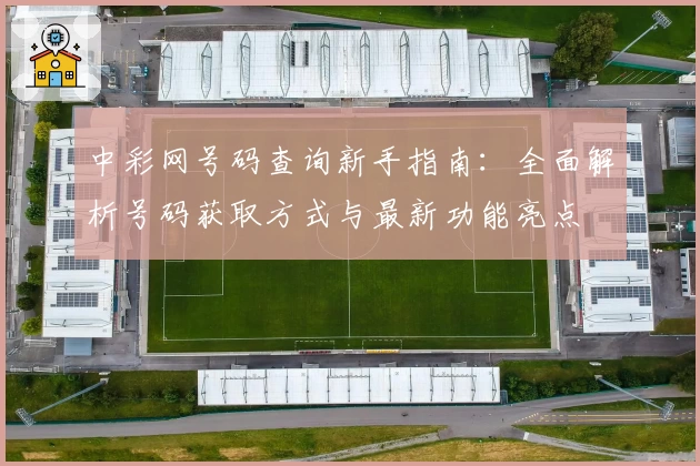 中彩网号码查询新手指南:全面解析号码获取方式与最新功能亮点